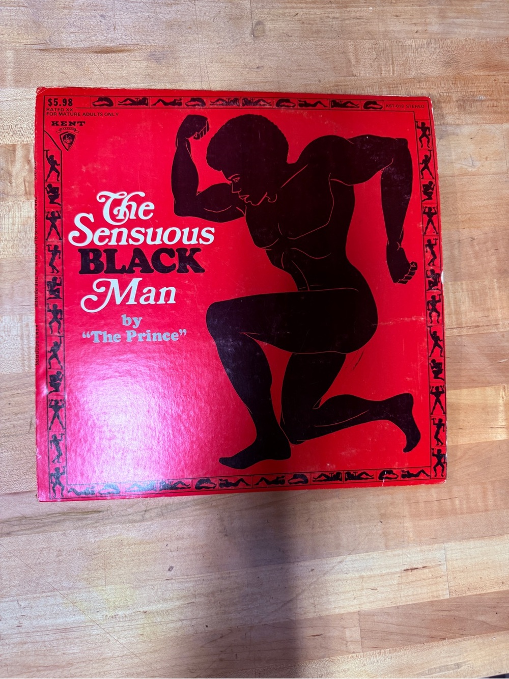 The Sensuous Black Man by "The Prince" Vinyl LP